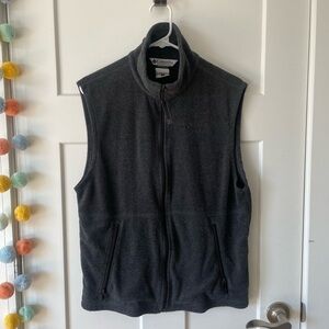 Columbia Men's Black Fleece Vest